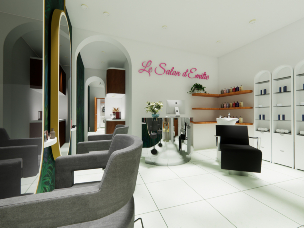 Salon de coiffure -(1) - L'œil d'Orru