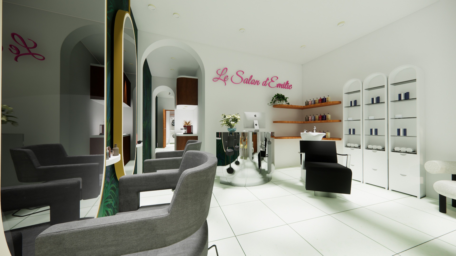 Salon de coiffure -(1) - L'œil d'Orru