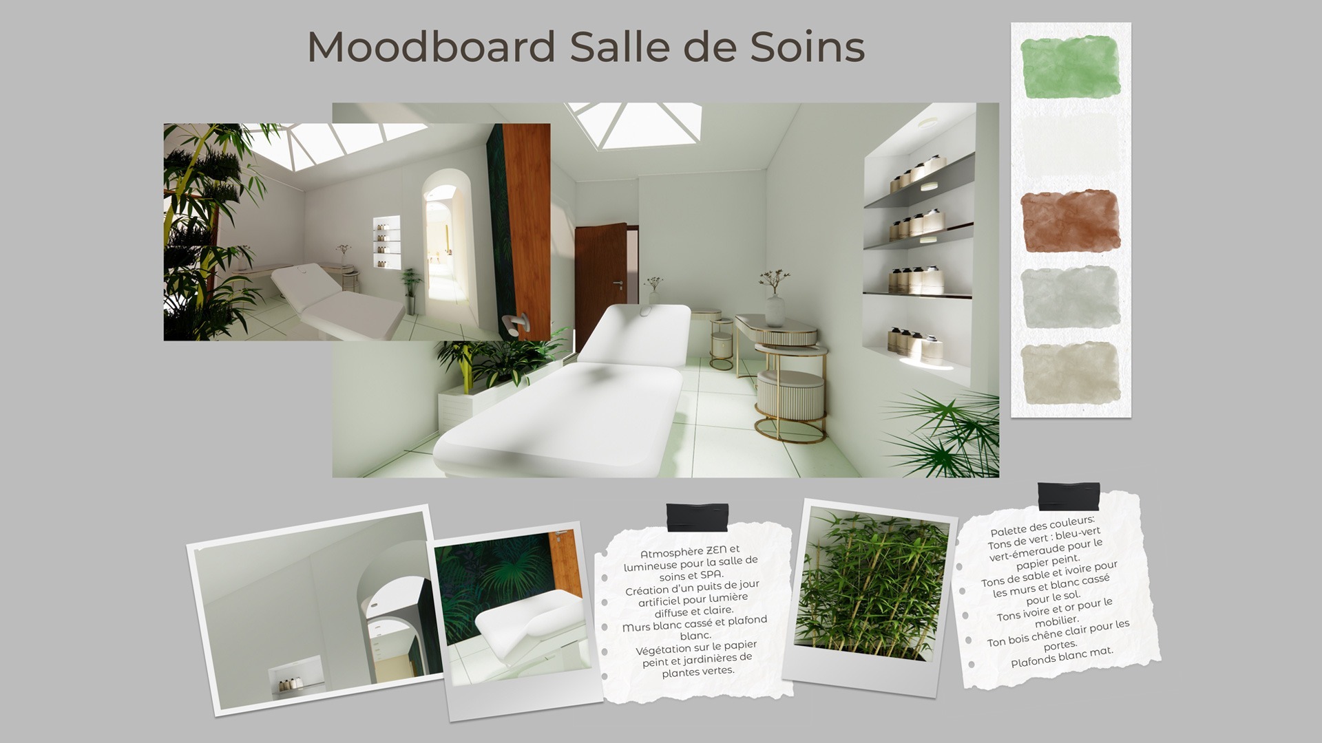 Moodboard Salon de coiffure (1) - L'œil d'Orru