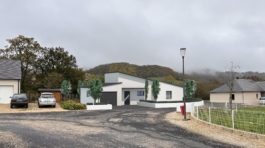Projet réalisé d'une maison contemporaine en Aveyron